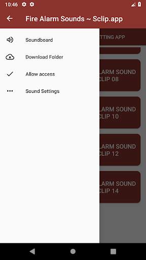 Fire Alarm Sound Collections ~ Sclip.app screenshot 4