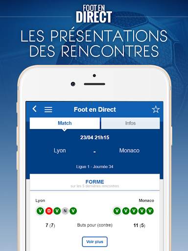 Foot en Direct screenshot 12
