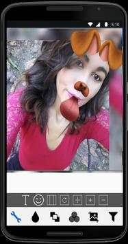 Editor de Fotos Efeitos Cachorro Carinhas do Snap screenshot 5