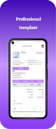 Billing - Invoice, Receipt & Client Management App screenshot 6