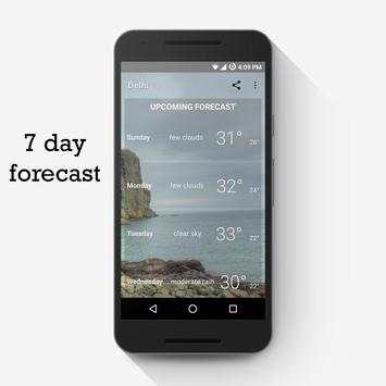 Weather simply 4 تصوير الشاشة
