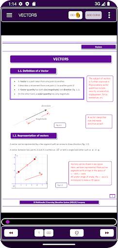 Vectors High School Math скриншот 2