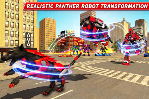 Panther Robot Car Transform screenshot 6