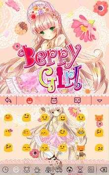 Berry girl for Hitap Keyboard screenshot 3