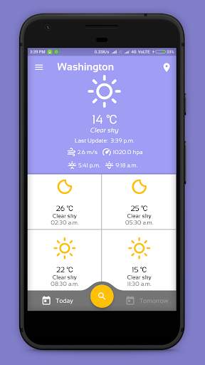 Clime: Weather & News screenshot 1