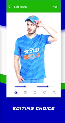 Cricket Photo Suit Editor screenshot 2