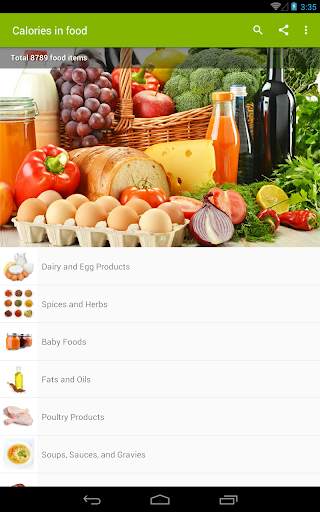 Calories in food screenshot 4