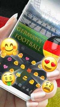 Jerman Sepak bola Keyboard screenshot 3