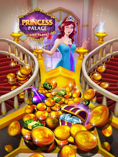 Princess Gold Coin Dozer Party screenshot 11