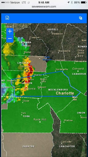 Tornado Tracker Weather Radar screenshot 3