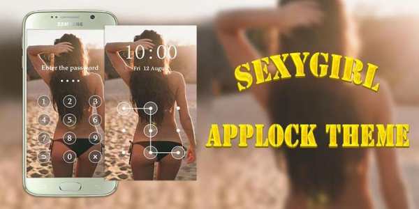 Applock Theme Sexy Girl screenshot 4