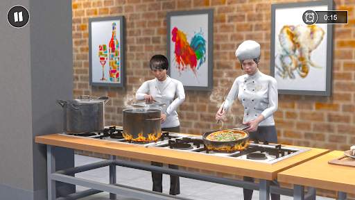 Virtual Chef Cooking Games 3D screenshot 2