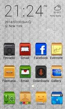 M-Box Theme - ZERO launcher screenshot 1