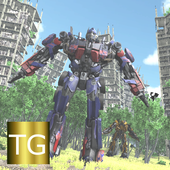 Cyborg Robot car FREE icon