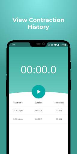 My Contraction Timer screenshot 1