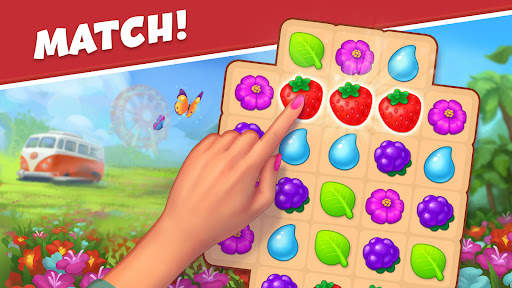 Park Town:Match 3 with a story screenshot 4