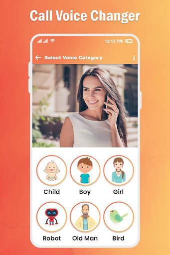 Call Voice Changer : Girl Voice Changer screenshot 2