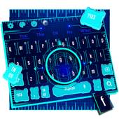 Hi-Tech Future Keyboard Theme 10001002