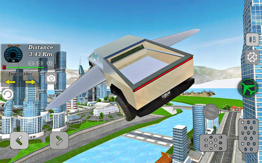 Modern Flying Car Driving Sim screenshot 5