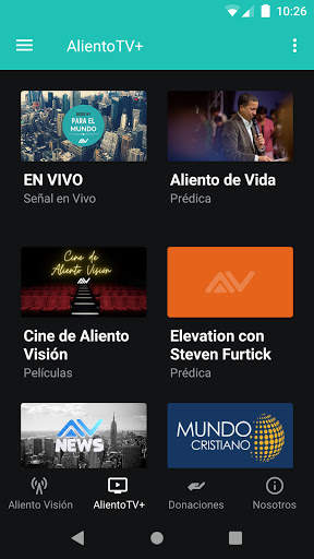 Aliento Vision TV Network screenshot 2