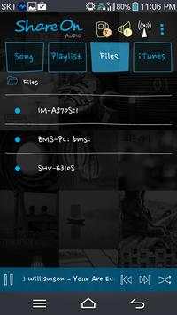 ShareON DLNA WiFi Music Player screenshot 6