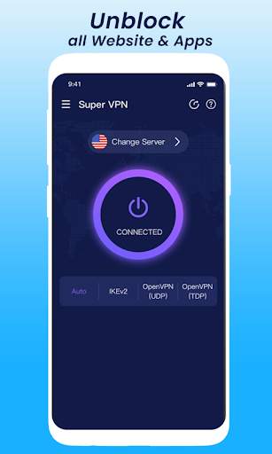 SUPER VPN LITE: VPNSuper FREE VPN MASTER screenshot 1