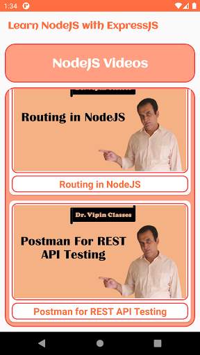 Learn NodeJS with ExpressJS screenshot 5