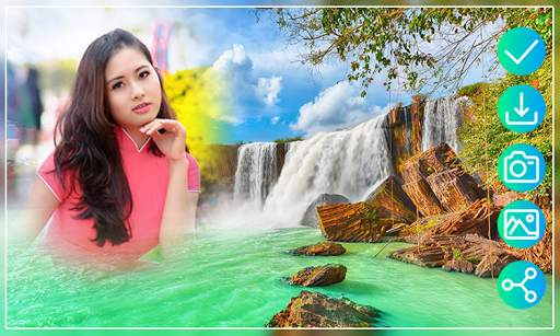 Waterfall Photo Frames Beauty Image Editor screenshot 7