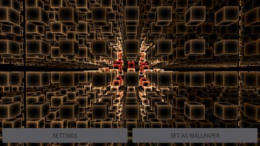 Infinity Parallax Cubes 3D Live Wallpaper screenshot 13