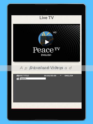 PeaceTV Live (Bangla/English/Urdu/Chinese) screenshot 22