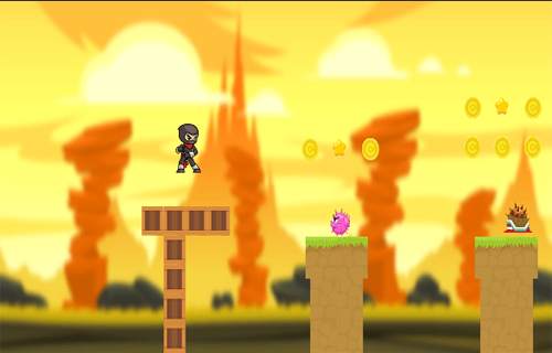 Super Stick man Ninja Runner :Ninja fighting screenshot 4