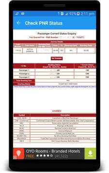 PNR Status Enquiry-PNR Checker screenshot 2
