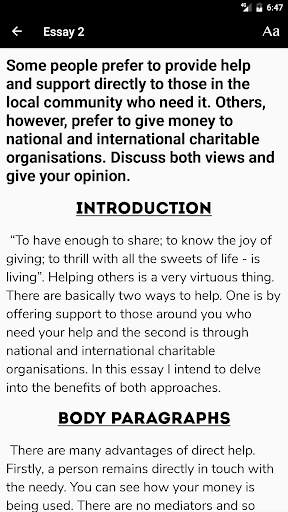 Ielts essay writing screenshot 3