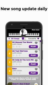 Justin Bieber Piano Tiles screenshot 2
