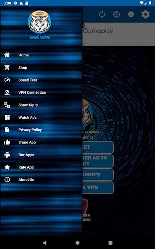 Owl VPN Private Internet Access, Secure Proxy Net screenshot 13