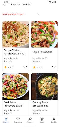 Salad Recipes screenshot 2