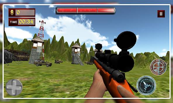 Commando Sniper War 3D screenshot 7