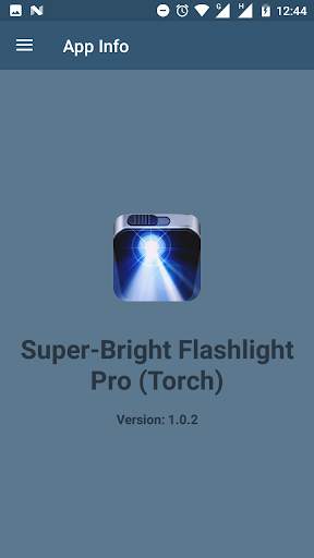 Super-Bright Flashlight Pro (Torch)   Led Clock screenshot 1