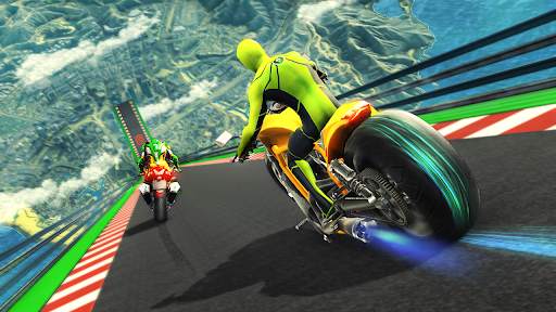 Super Hero Game - Bike Game 3D screenshot 3