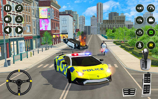 Police Car Driving Cop Car 3D screenshot 2