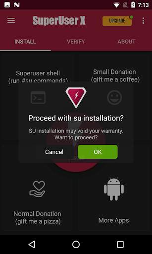 Superuser X Free [Root] screenshot 3