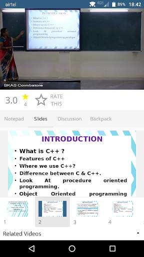 PES University Lecture Capture screenshot 6