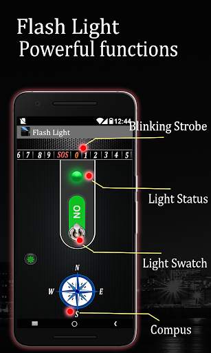 LED Flash Light Super Bright Torch 2018 Free screenshot 3
