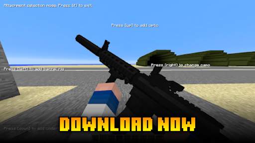 Mods guns for Minecraft pe screenshot 1