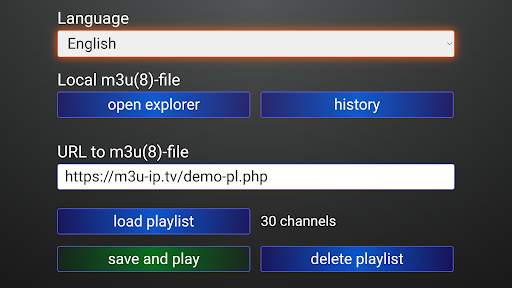 M3U IPTV screenshot 5