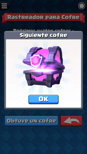 Rastreador de Cofre para Clash Royale screenshot 4