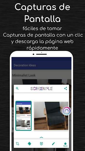 Screenple Capturas y Grabador de Pantalla screenshot 1