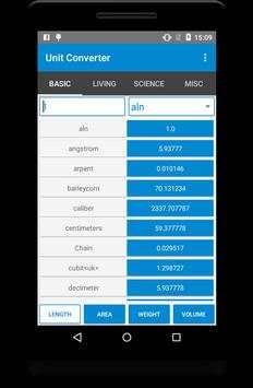 All in one - Unit Converter screenshot 1