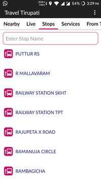 APSRTC Tirupati - Track Local City Bus Services screenshot 3