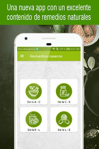 Remedios caseros medicina natural alternativa screenshot 1